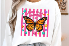 Born to Be Beautiful Butterfly PNG Product Image 2