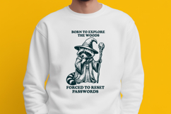 Born to Explore the Woods Forced to Reset Passwords SVG PNG Product Image 2