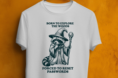 Born to Explore the Woods Forced to Reset Passwords SVG PNG Product Image 3