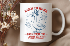 Born to Honk Forced to Pay Taxes SVG, Funny 4th of July PNG Product Image 3
