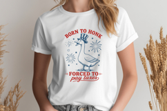 Born to Honk Forced to Pay Taxes SVG, Funny 4th of July PNG Product Image 2