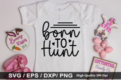 Born To Hunt SVG - Easter Design Product Image 1