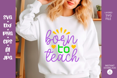 Back to school SVG Design, Back to School svg cut file Product Image 1