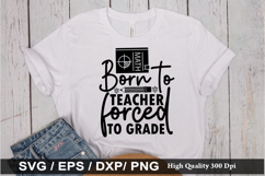 Teacher SVG Design - Teacher T-shirt Design Product Image 2