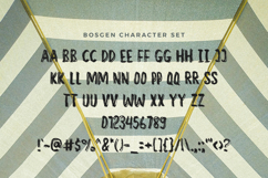 Bosgen - The Dirty Brush Font Product Image 4