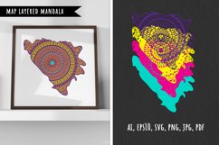 Map, Mandala SVG, layered, cut file, bundle, patriotic, clip art, banners, scrapbook, party invitations, covers, accessories, birthdays, t-shirts, mugs, stencils, pillow- design, wall art, greeting cards, cricut svg, map, mandala, silhouette, cut file, pa
