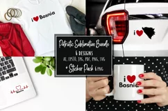 travel, sublimation, patriotic, sticker pack, car, planner, t-shirt, design, mug, pillow, tote bag, tumbler, keychain, cap,  greeting cards, svg, cricut, silhouette studio, cut file, laser cut, paper cut, country, scrapbooking, Bosnia and Herzegovina,