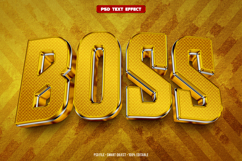 Boss 3D editable text effect Product Image 1