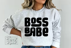 Boss Babe SVG - Boss Mama PNG - Boss Mode - Entrepreneur Product Image 1