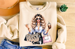 Boss Babe PNG, Boss Lady PNG, Girl Boss PNG, Boss Mom PNG Product Image 1