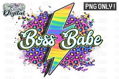 Boss Babe Sublimation PNG Only ! Product Image 1