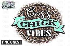 Boss Chick Vibes Sublimation PNG Only ! Product Image 1