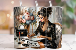 Boss Lady Tumbler Wrap, Girl Boss Tumbler, Boss Babe Tumbler Product Image 1