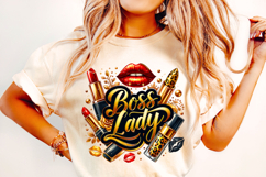 Boss Lady PNG, Girl Boss PNG, Boss Mom PNG, Boss Babe PNG Product Image 1