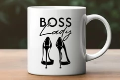Boss Lady SVG - Lady Boss Motivational SVG, Cricut Cut File Product Image 3