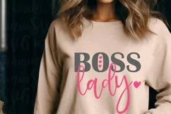 Boss Lady Svg, Lady Boss Shirt, Boss Lady Shirt Design Product Image 2