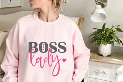 Boss Lady Svg, Lady Boss Shirt, Boss Lady Shirt Design Product Image 3