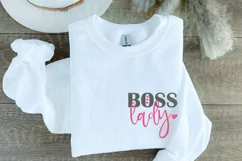 Boss Lady Svg, Lady Boss Shirt, Boss Lady Shirt Design Product Image 1