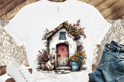 Easter Bunny House Clipart Product Image 3