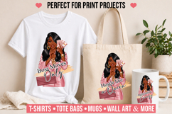 Boss Woman Money Mindset PNG Think Positive Luxury Girl PNG Product Image 4