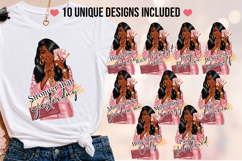 Boss Woman Money Mindset PNG Think Positive Luxury Girl PNG Product Image 2