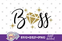 Boss svg, dxf and PNG file for entrepreneur, Boss Lady svg Product Image 2