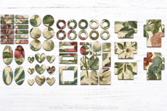 Vintage Botanical Junk Journal Kit Printable Cottagecore Product Image 6