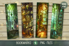 Bookmarks design - Botanical Academy of Wizards. Product Image 1