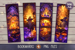 Bookmarks design - Dark Academy of Wizards. Product Image 1