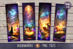 Bookmarks design - Dark Academy of Wizards. Product Image 1