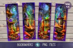 Bookmarks design - Dark Academy of Wizards. Product Image 1