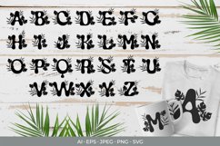 Botanical A to Z Alphabet Monogram Set Product Image 1