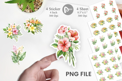 Botanical Bloom Sticker Product Image 1
