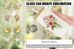 Glass Can Botanical Bloom Product Image 1