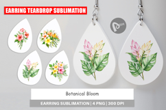 Earring Botanical Bloom Product Image 1