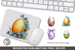Floral Easter Eggs Mouse Pad Product Image 1