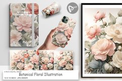 Digital Paper Botanical Floral Product Image 1