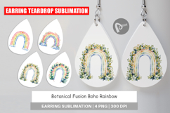 Botanical Boho Rainbow Earring Product Image 1