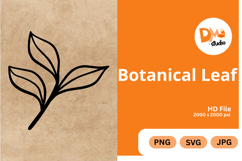 Botanical Leaf Product Image 1