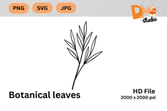 Botanical Leaves Product Image 1
