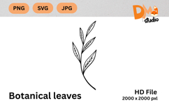 Botanical Leaves Product Image 1