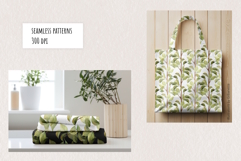 Hand-Drawn Botanical Leaves Pattern Set Product Image 2