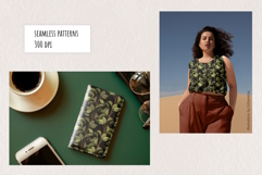 Hand-Drawn Botanical Leaves Pattern Set Product Image 3