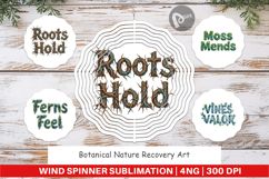 Botanical Nature Recovery Wind Spinner Product Image 1