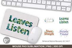 Botanical Nature Recovery Mouse Pad Product Image 1