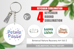 Botanical Nature Recovery Keychain Product Image 1