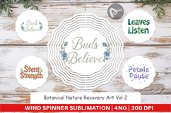 Botanical Nature Recovery Wind Spinner Product Image 1