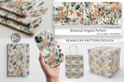 Digital Paper Botanical Organic Pattern Product Image 1
