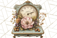 Botanical Cottage Pantry Clipart with Rustic Kitchen Herbs Product Image 5