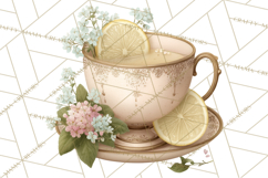 Botanical Cottage Pantry Clipart with Rustic Kitchen Herbs Product Image 3